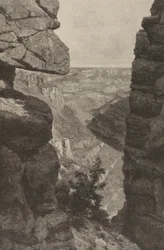 Grand Canyon of the Colorado, View from the Hance Trail